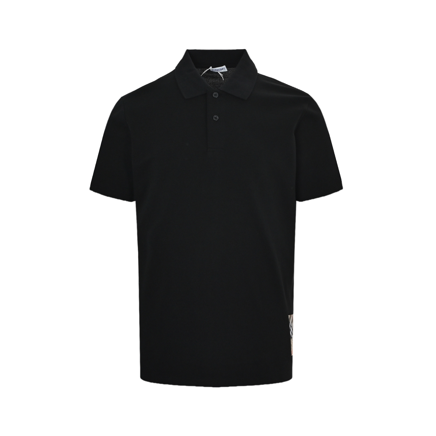 Burberry 25ss hem warhorse patch Polo short sleeve