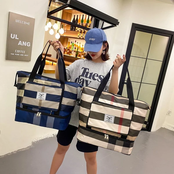HOT SALE🔥New Foldable Dry/Wet Separation Travel Bag