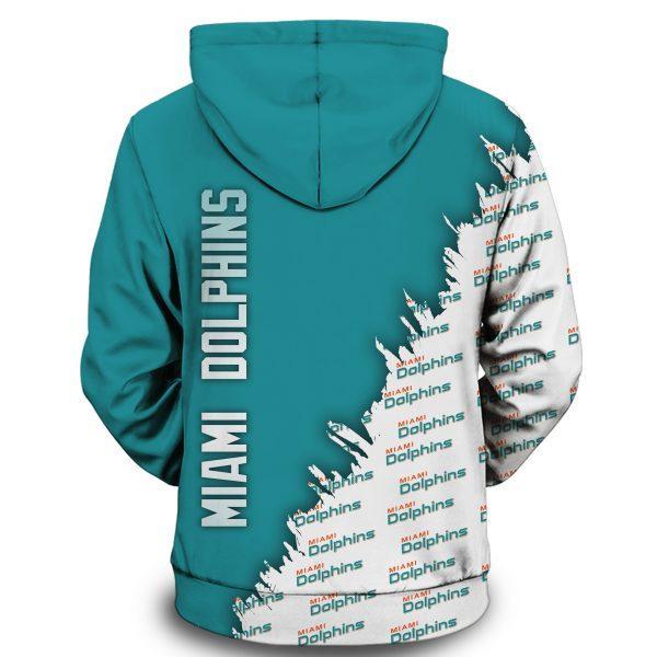 MIAMI DOLPHINS 3D HOODIE PRINTED VIP 36