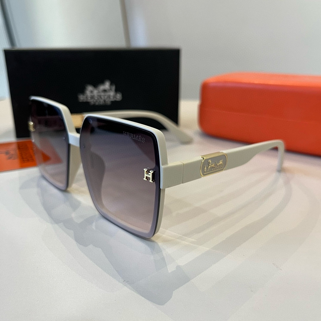 Hermes Square Frame Sunglasses