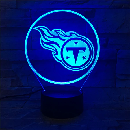 TITANS 3D LED LIGHT LAMP
