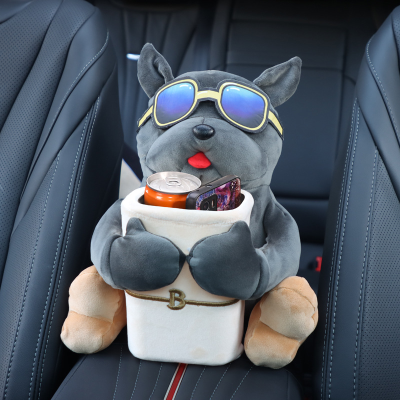 🐶🐼Cute multifunctional tissue box trash can animal dolls🔥 (Flash Sale - 50% Off)