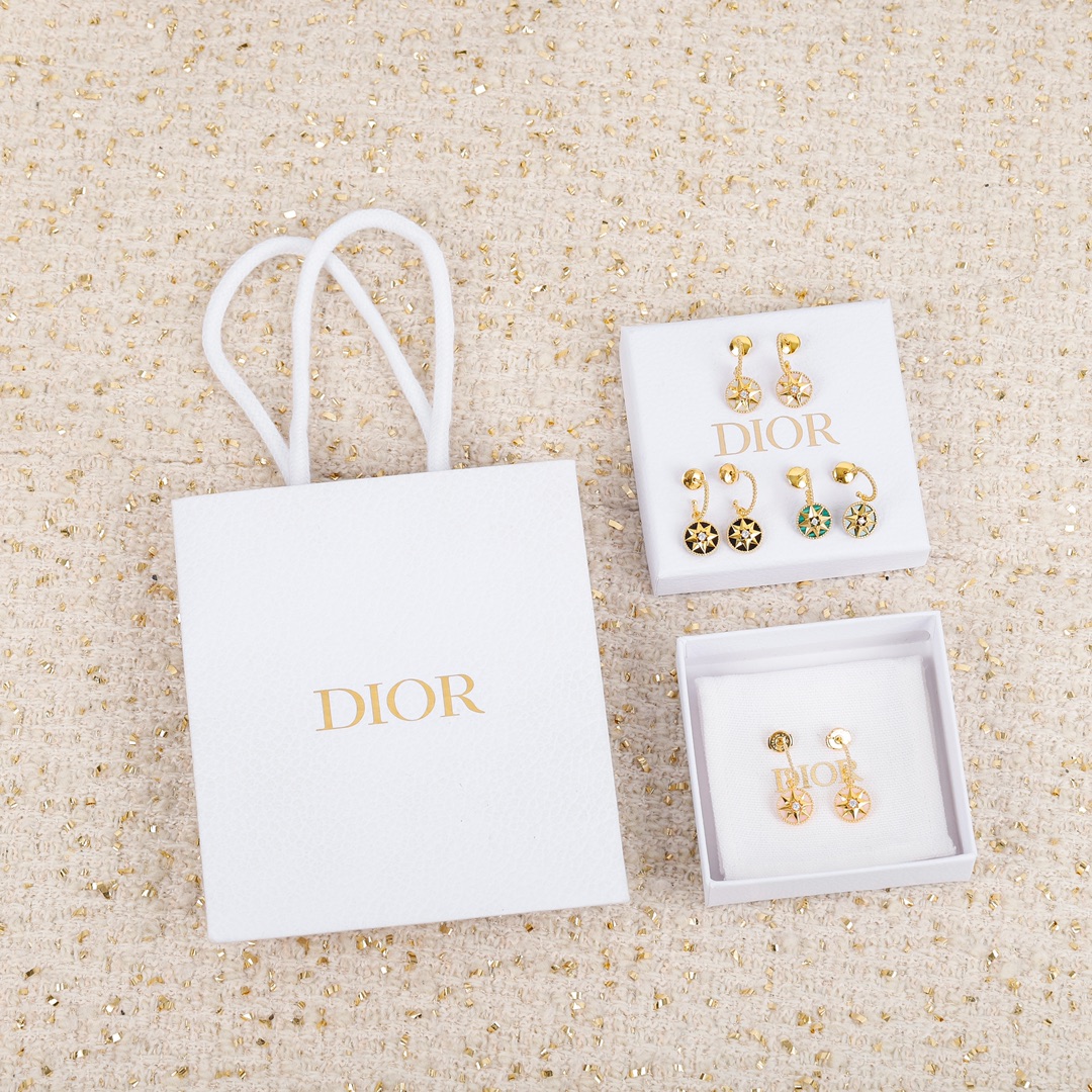 Dior Compass Earrings