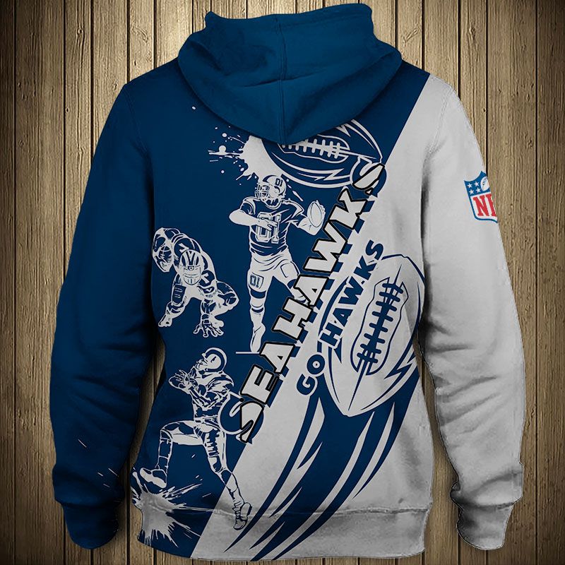 SEATTLE SEAHAWKS 3D HOODIE SSSS002