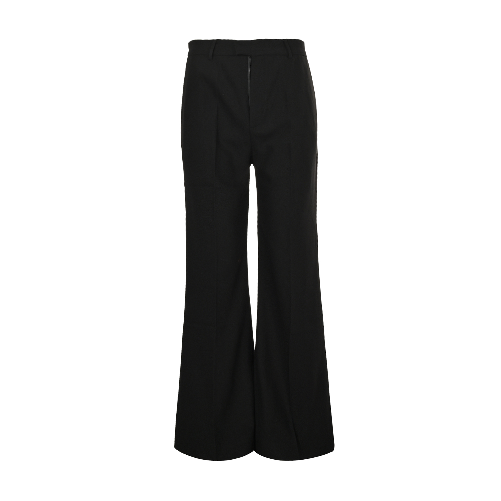 Balenciaga 25ss flared wool twill trousers
