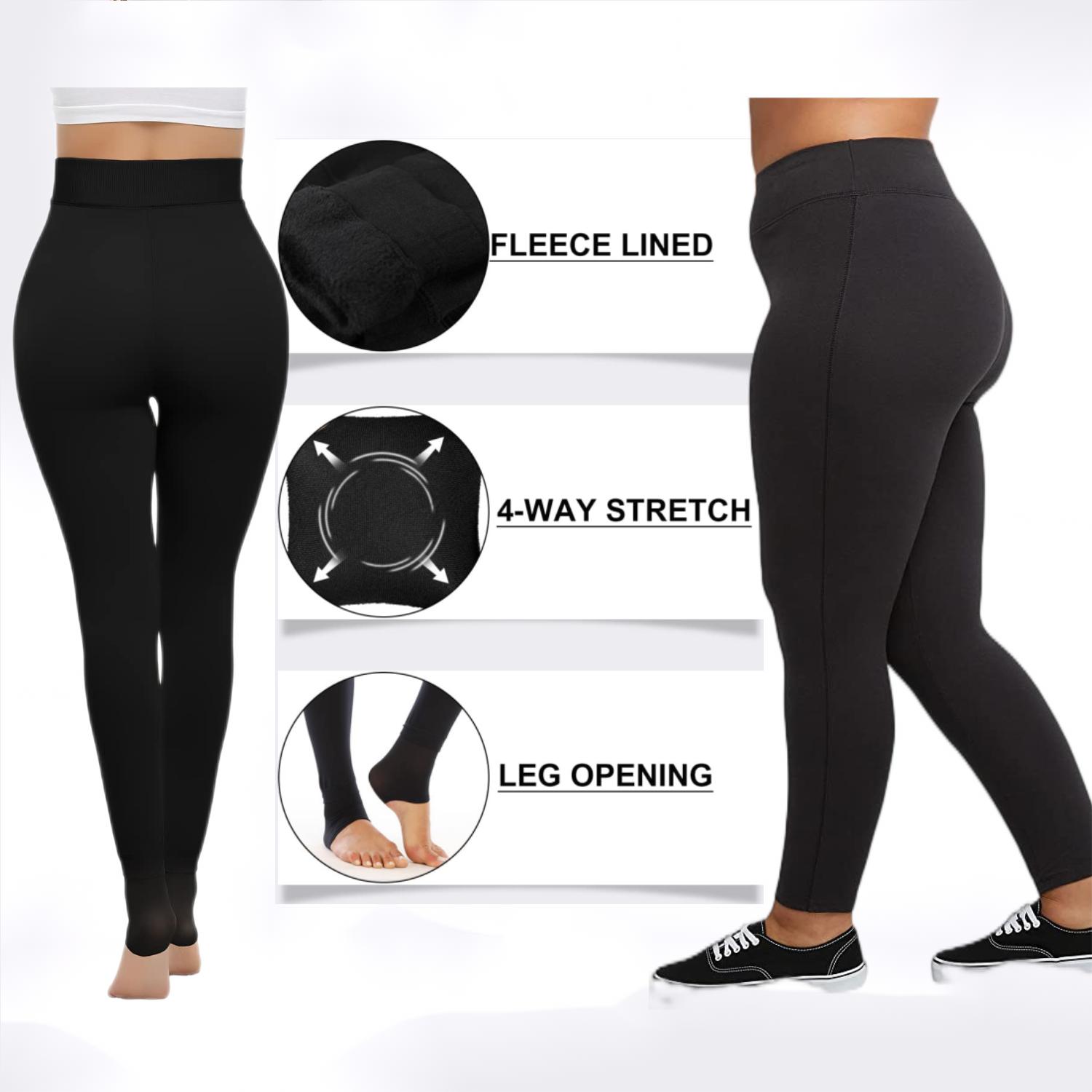 Slim Winter Leggings -❄Fleece Lined Elastic Thermal Leggings-BUY 2 FREE SHIPPING