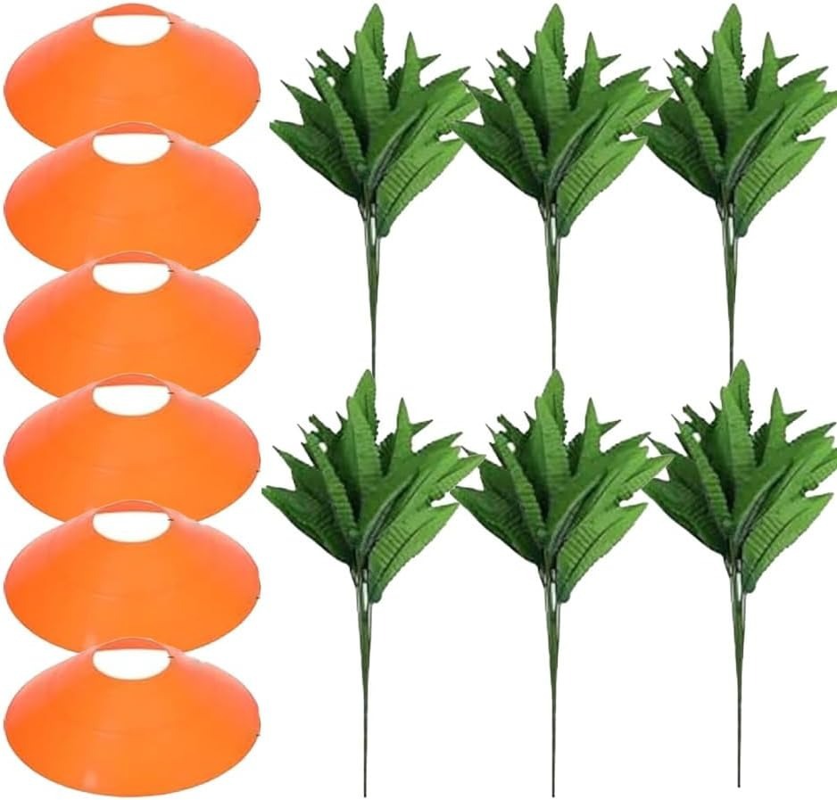 🎁Early Easter Sale- 50%OFF🎁6pcs/Set Easter Carrot Garden Staket Decorative
