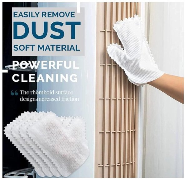 🔥45% OFF Last Day Sale-(1 SET/10PCS)Home Disinfection Dust Removal Gloves--BUY 5SETS GET 3SET FREE & FREE SHIPPING