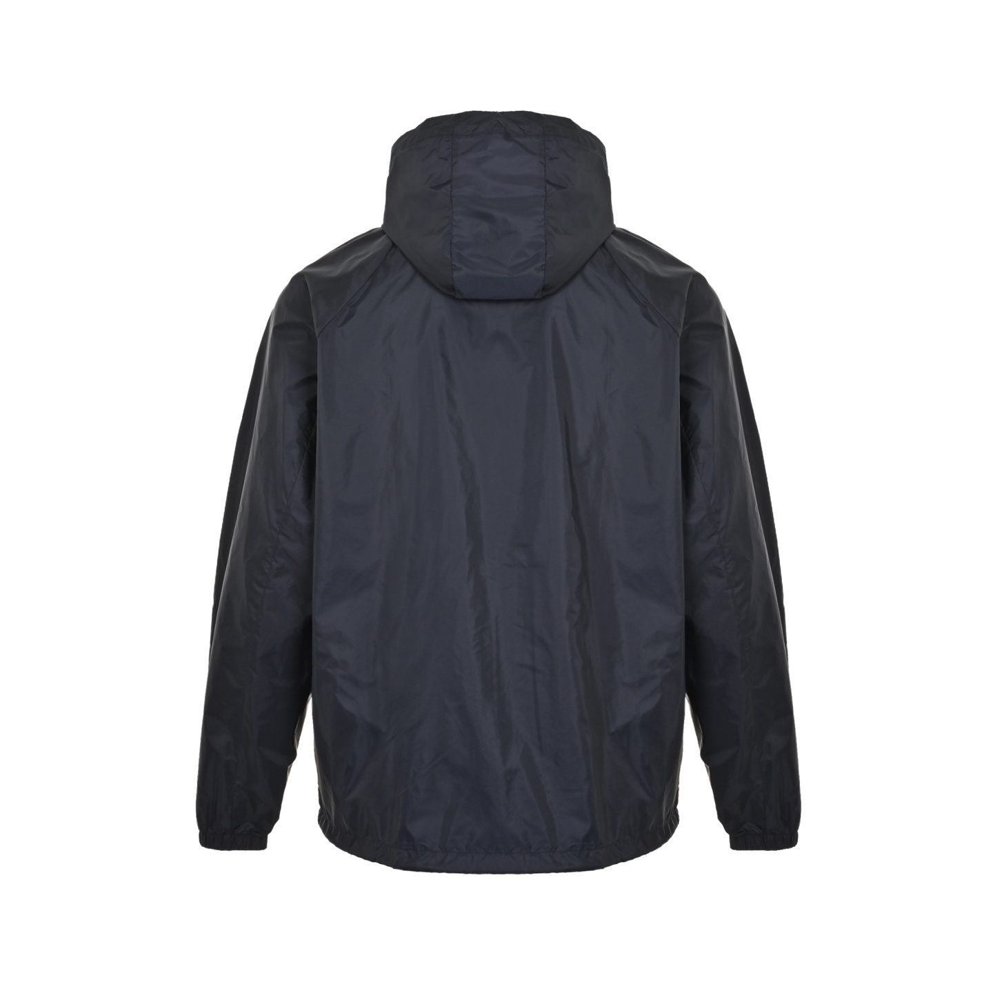 Prada 25Fw triangle logo contrast zip recycled nylon hooded jacket