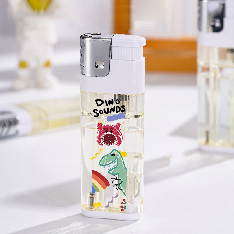 Cartoon small light bar large lighter large capacity