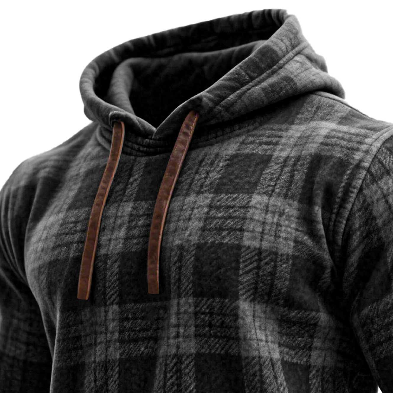 Carhartt Plaid Hooded Sweatshirt