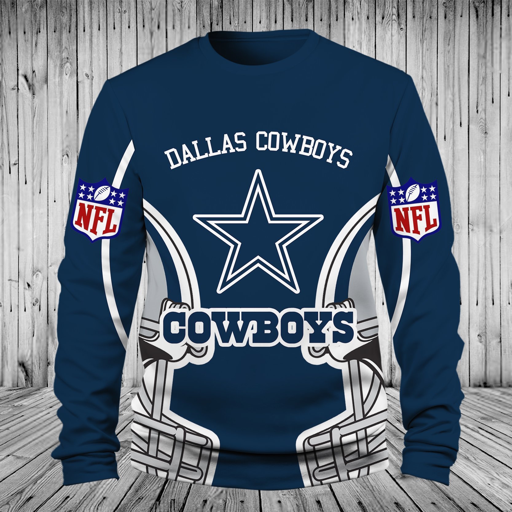 COWBOYS 3D HOODIE 15