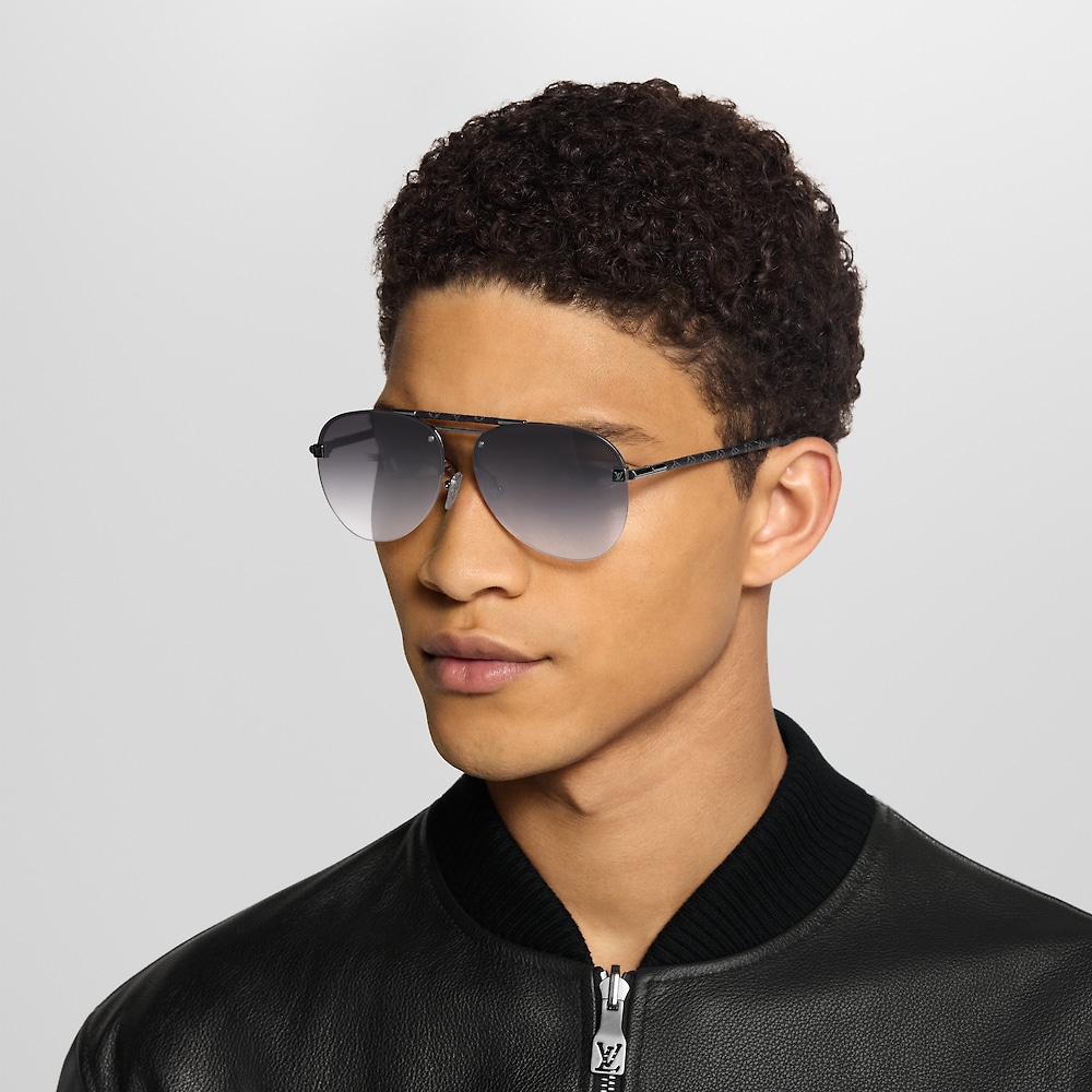 Louis Vuitton CLOCKWISE CANVAS Sunglasses Z1109E