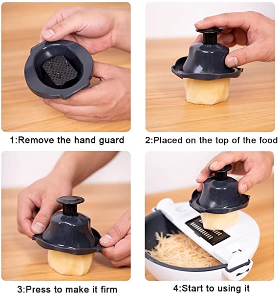 (🔥Last Day Promotion-SAVE 50% OFF)New 11 in 1 Multifunction Magic Rotate Vegetable Cutter-BUY 2 GET 10% OFF & FREE SHIPPING