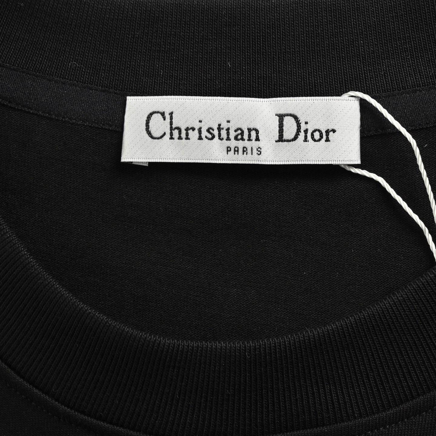 Dior 25ss diamond leather label pocket short sleeve