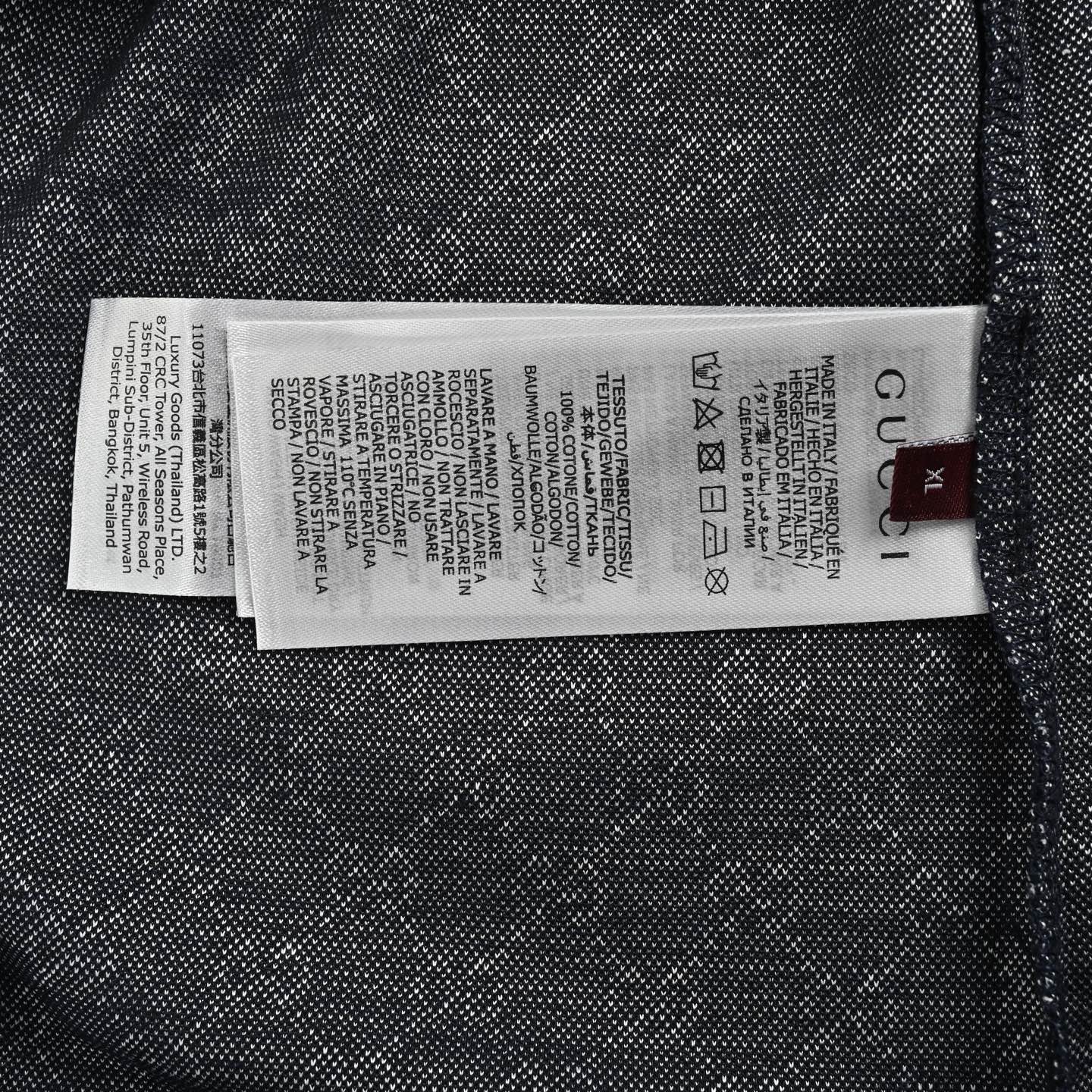 Gucci 25ss full print jacquard Polo short sleeve