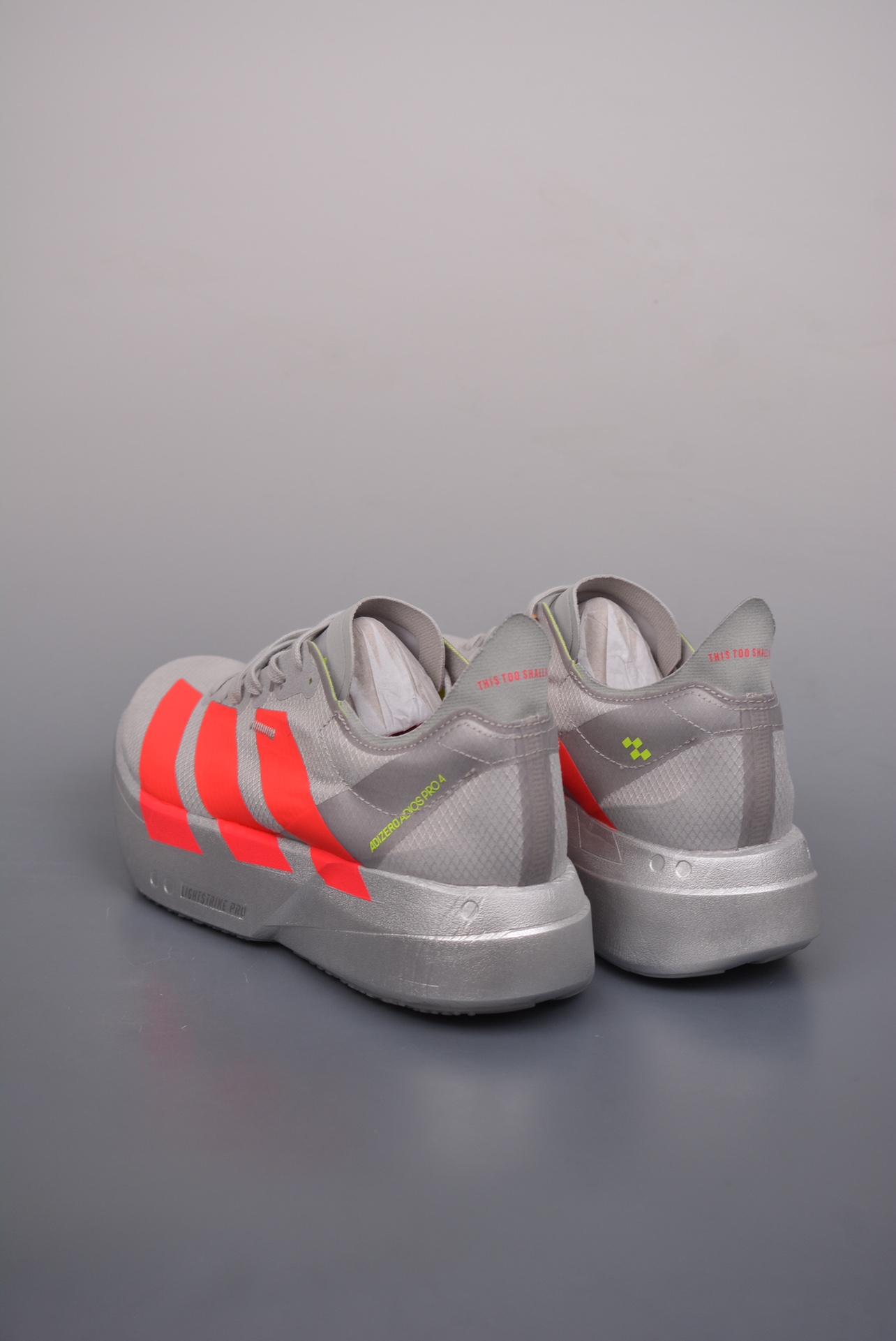 Adidas Adizero Adios Pro Evo 1 Grey Red JR6327