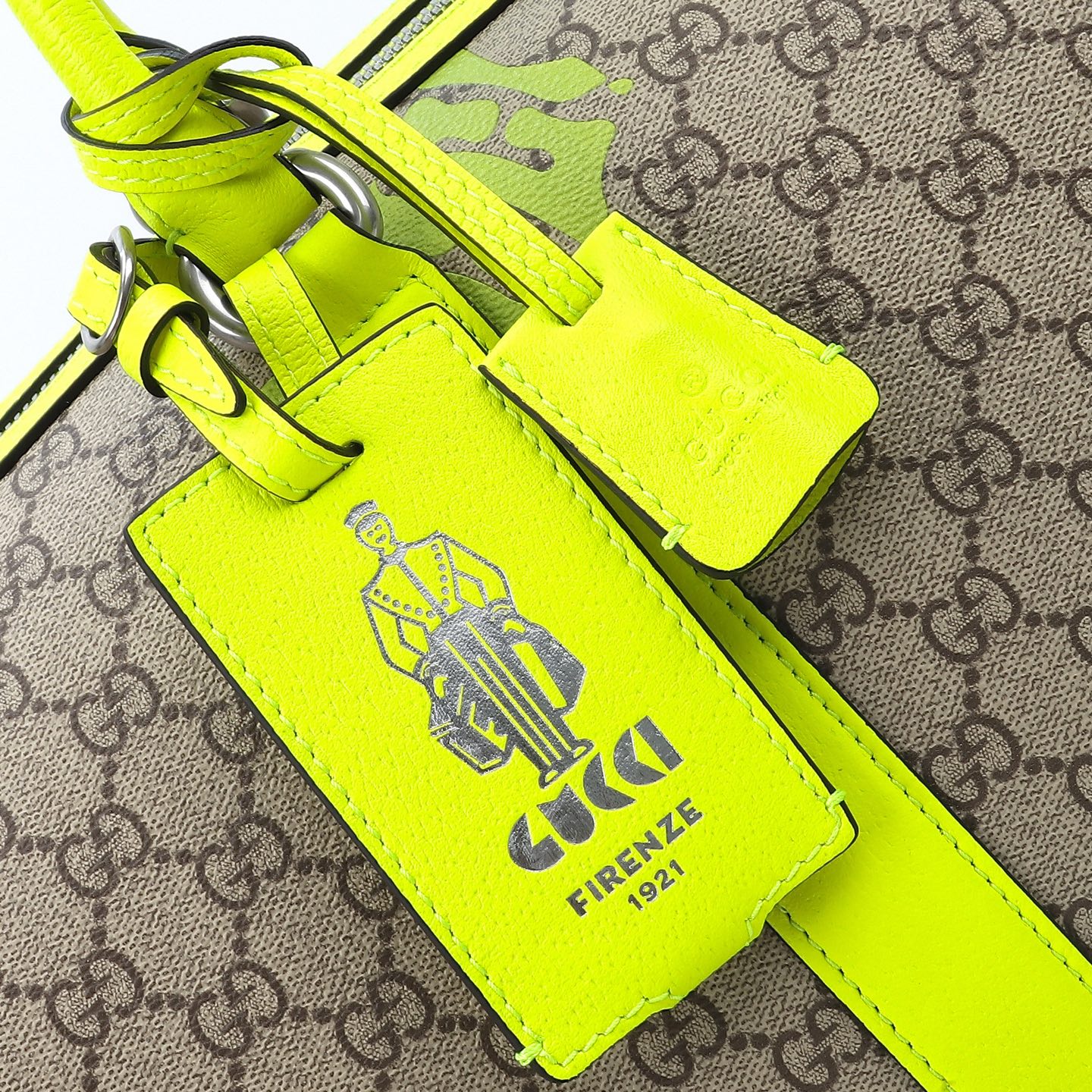 Gucci Medium duffle bag with print 834962 FAEQD 9761