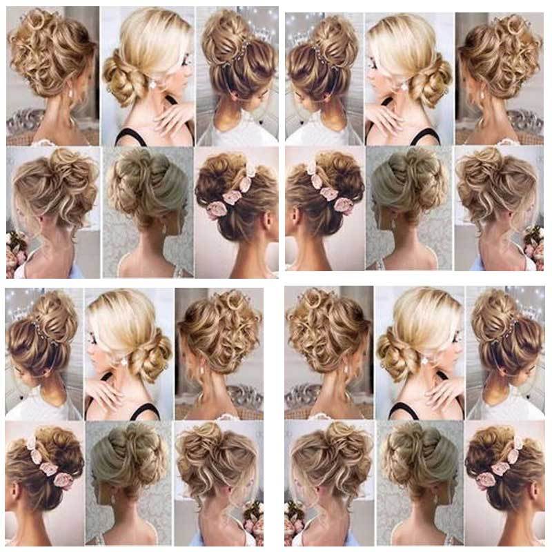 Messy Hair Bun Wrap Hair Extensions