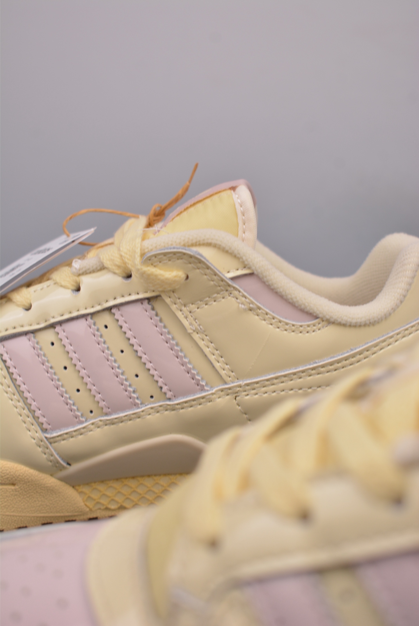 Adidas Originals Forum 84 Low CL Cream Yellow Light Purple JH7944