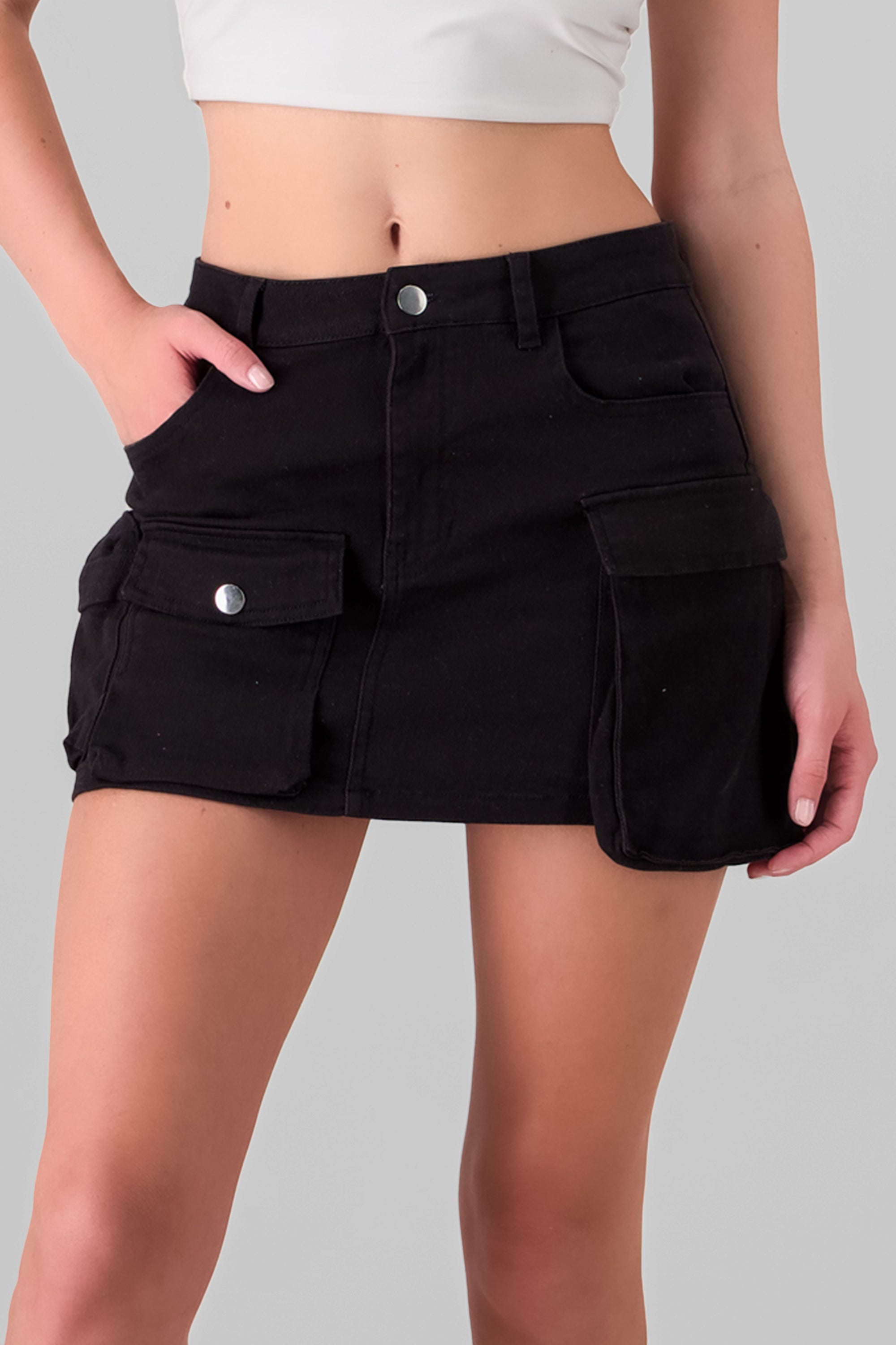 Cargo Mini Skirt