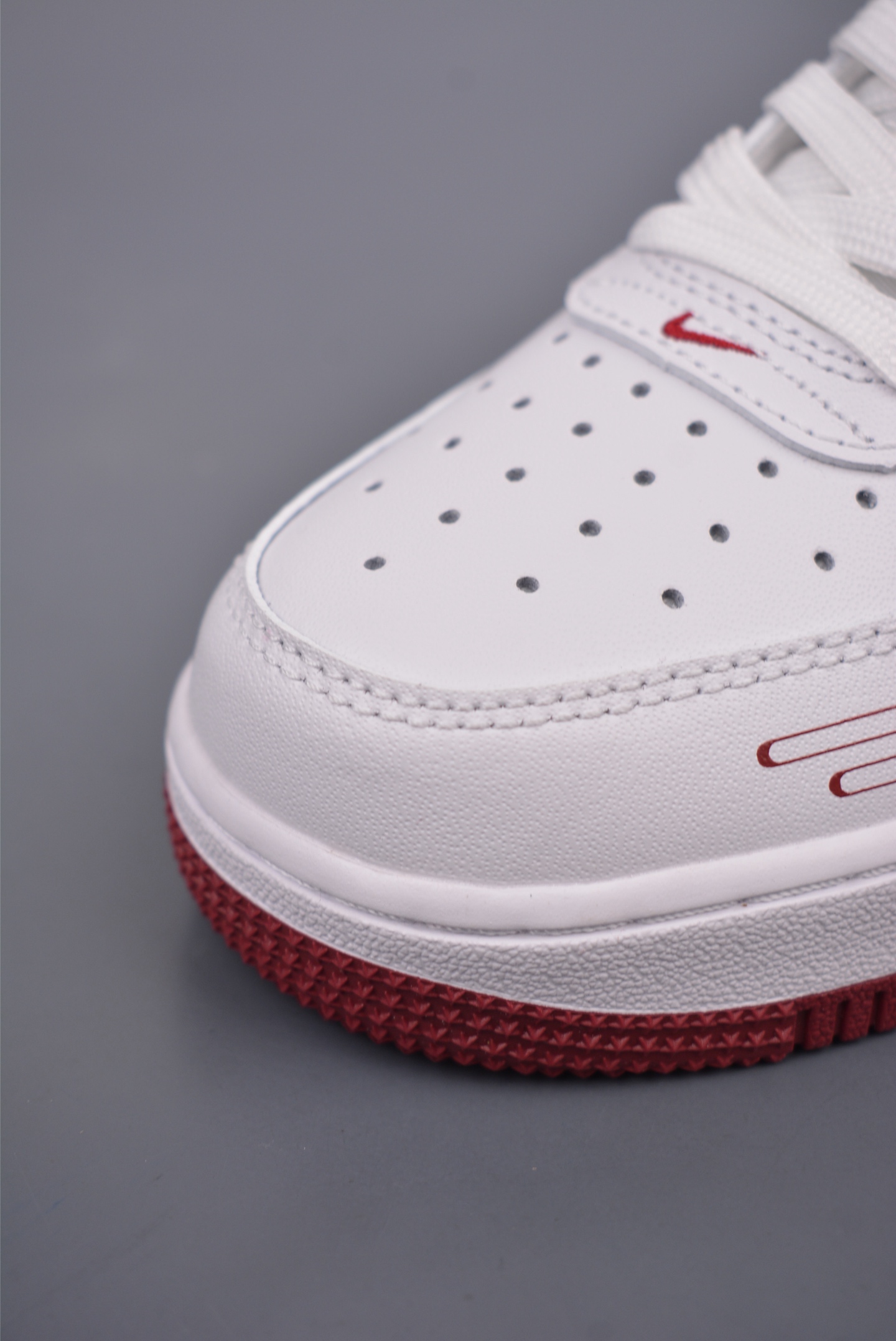 Nezha 2 x Nike Air Force 1 07 Low Leather White Wine Red FV5988-105