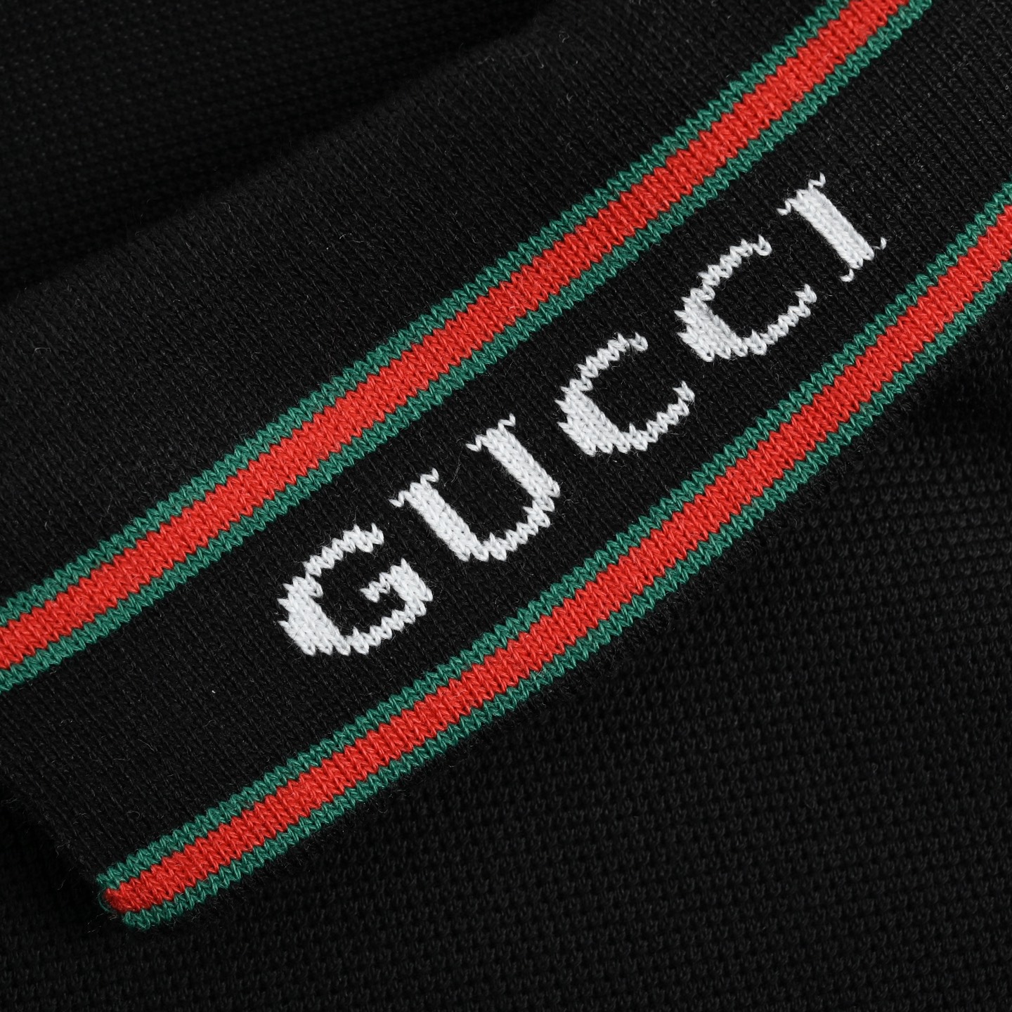 Gucci Polo Short Sleeve with Lettering Collar
