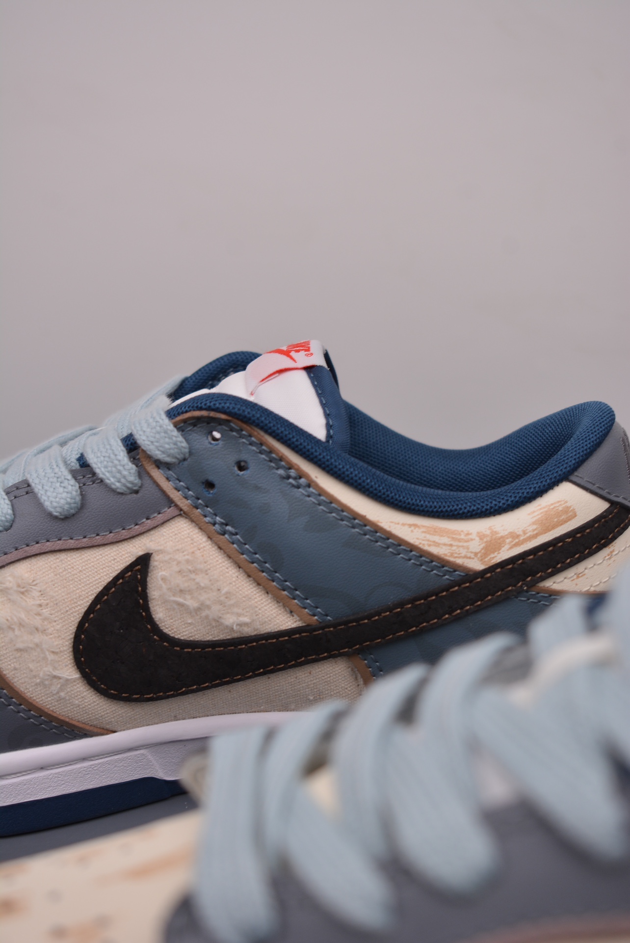 Nike SB Dunk Low Valentine's Day Beige and Black Nautical Age Graffiti DD1391-400