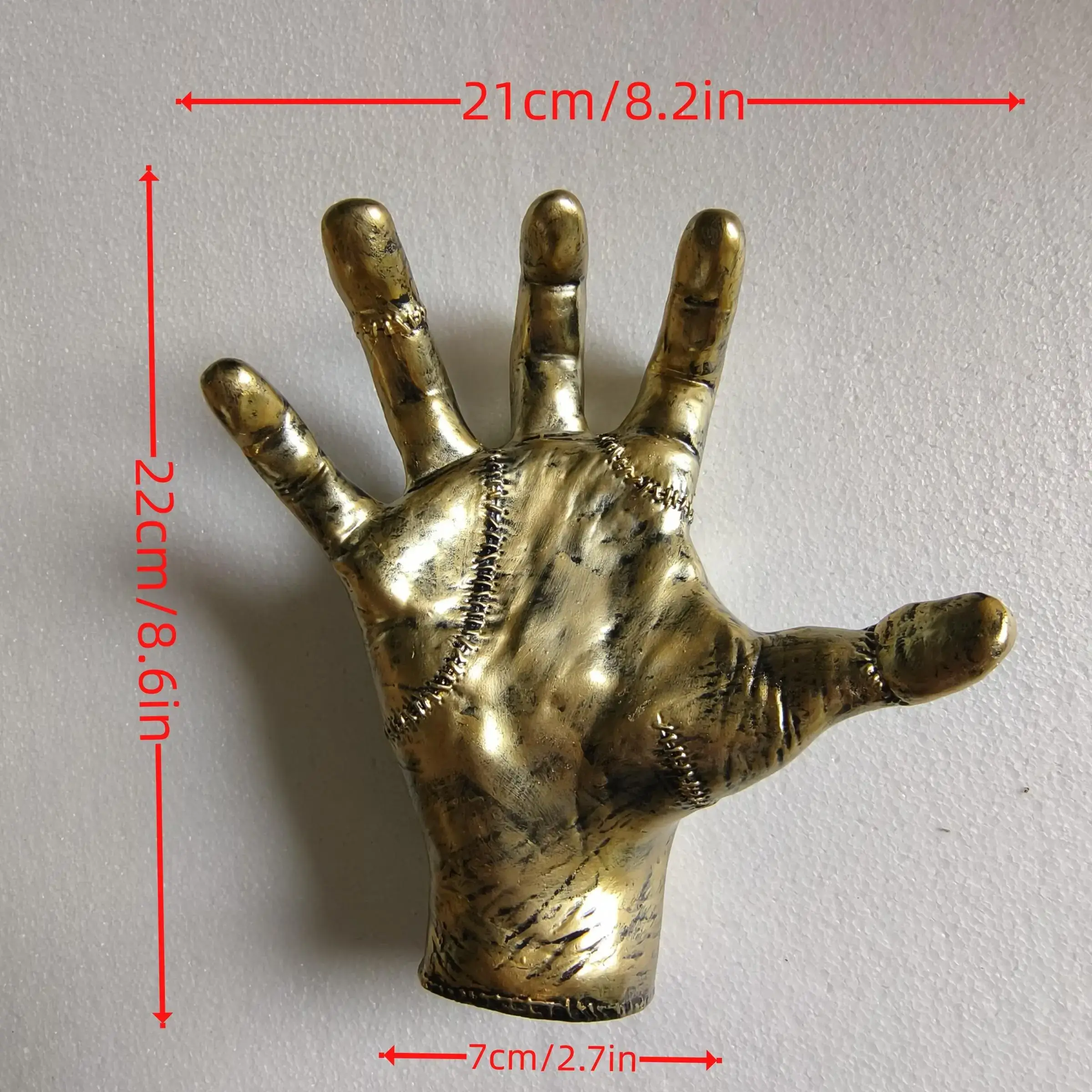 Creative Wall Mounted Basketball Holder, 1 Count Resin Hand-Shaped Basketball Display Rack, Display Shelf, Basketball Storage Rack, Home Decor Supplies, Rack Only #GLOBAL PICKS