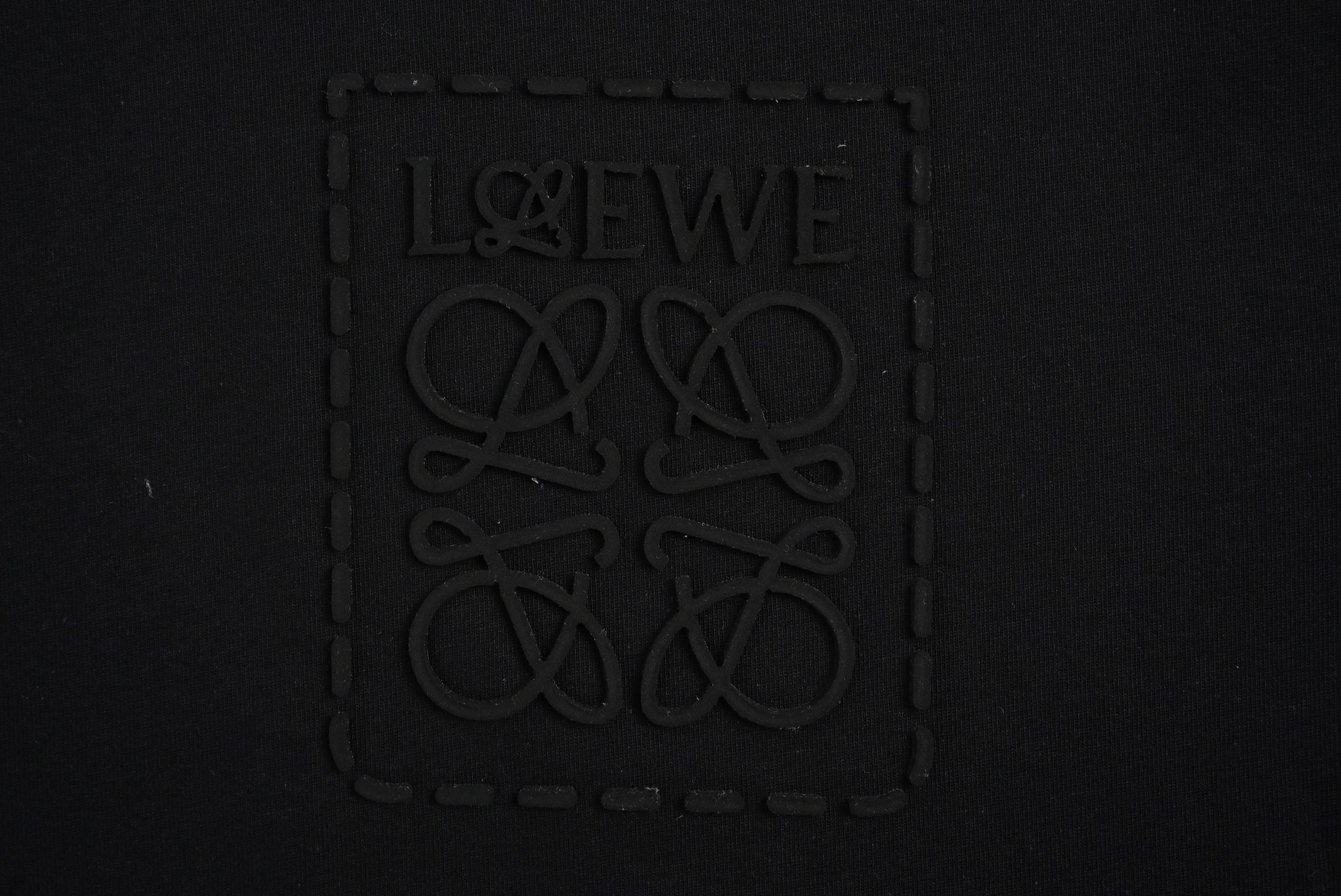 Loewe 25ss chest embossed logo short-sleeve