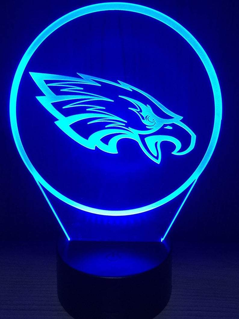 PHILADELPHIA EAGLES 3D LED LIGHT LAMP