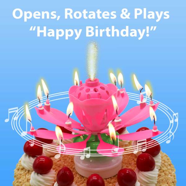 ⚡2024 New Year Special Sale-Magic Music Flower Birthday Candle