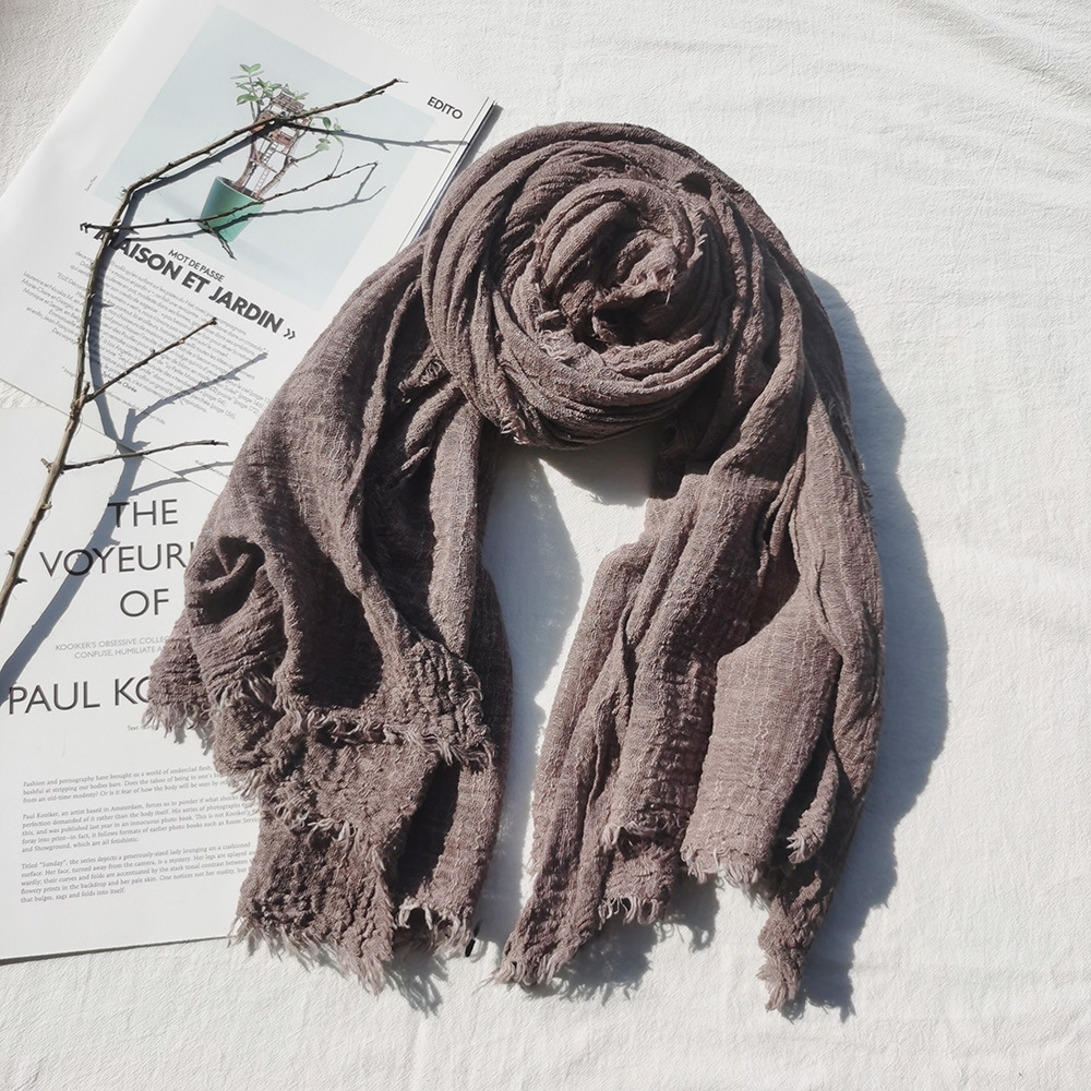 Vintage Solid Casual Comfy Shawl