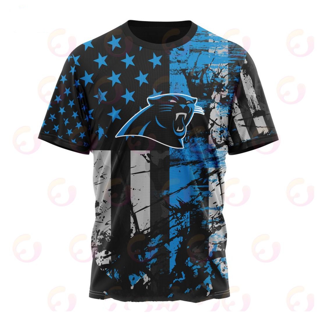 CAROLINA PANTHERS 3D HOODIE JERSEY FOR AMERICA