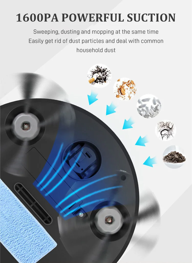(🔥Father's Day Hot Sale-Save 50%OFF)-2023 New Upgrated 3-in-1 Mini Smart Robot Cleaner-BUY 2 GET 10% OFF & FREE SHIPPING