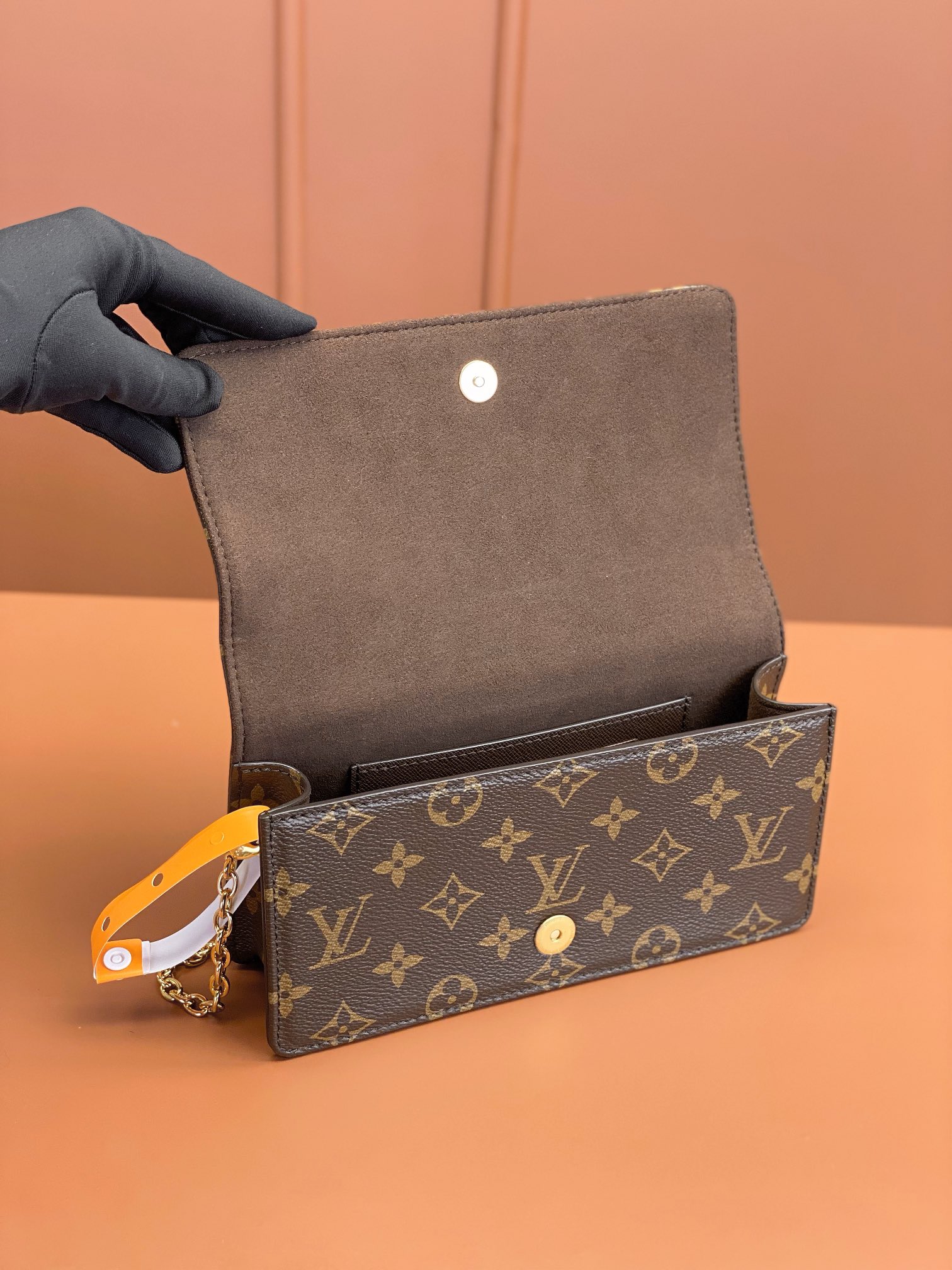 Louis Vuitton WALLET ON CHAIN ​​LILY Handbag M82509