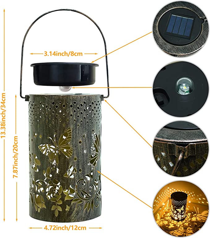 Artisan Shadow Solar Lantern-BUY 2 GET FREE SHIPPING