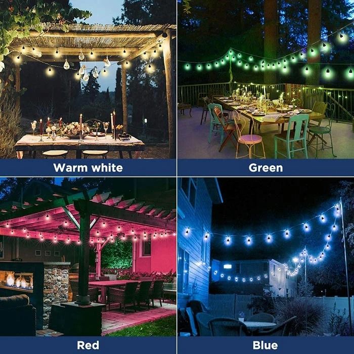 (🔥Last Day Promotion-SAVE 50% OFF) SOLAR POWERED LED OUTDOOR STRING LIGHTS(BUY 2 SAVE $11 & FREE SHIPPING)