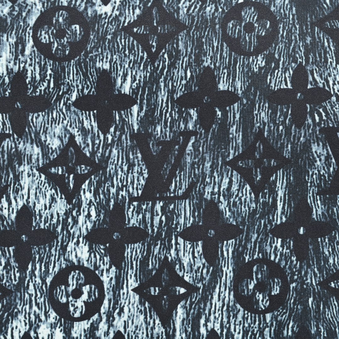Louis Vuitton 24ss short-sleeved shirt with all-over monogram print