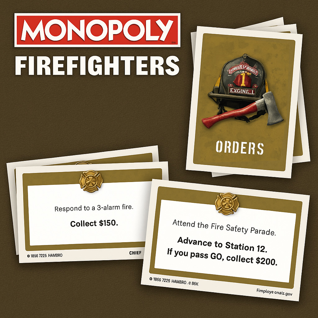 MONOPOLY: Firefighter Tribute Edition