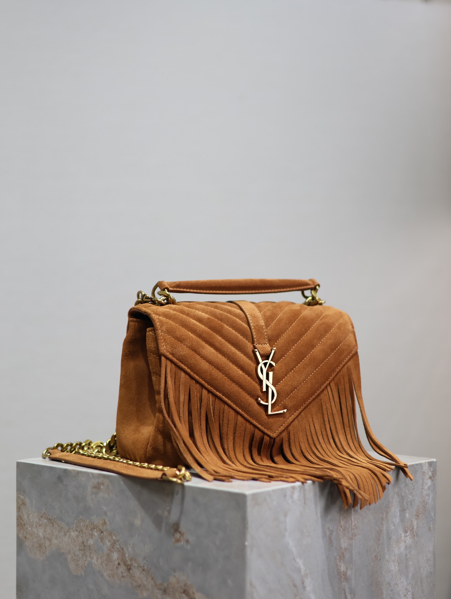 Yves Saint Laurent Monogram college messenger bag 392737