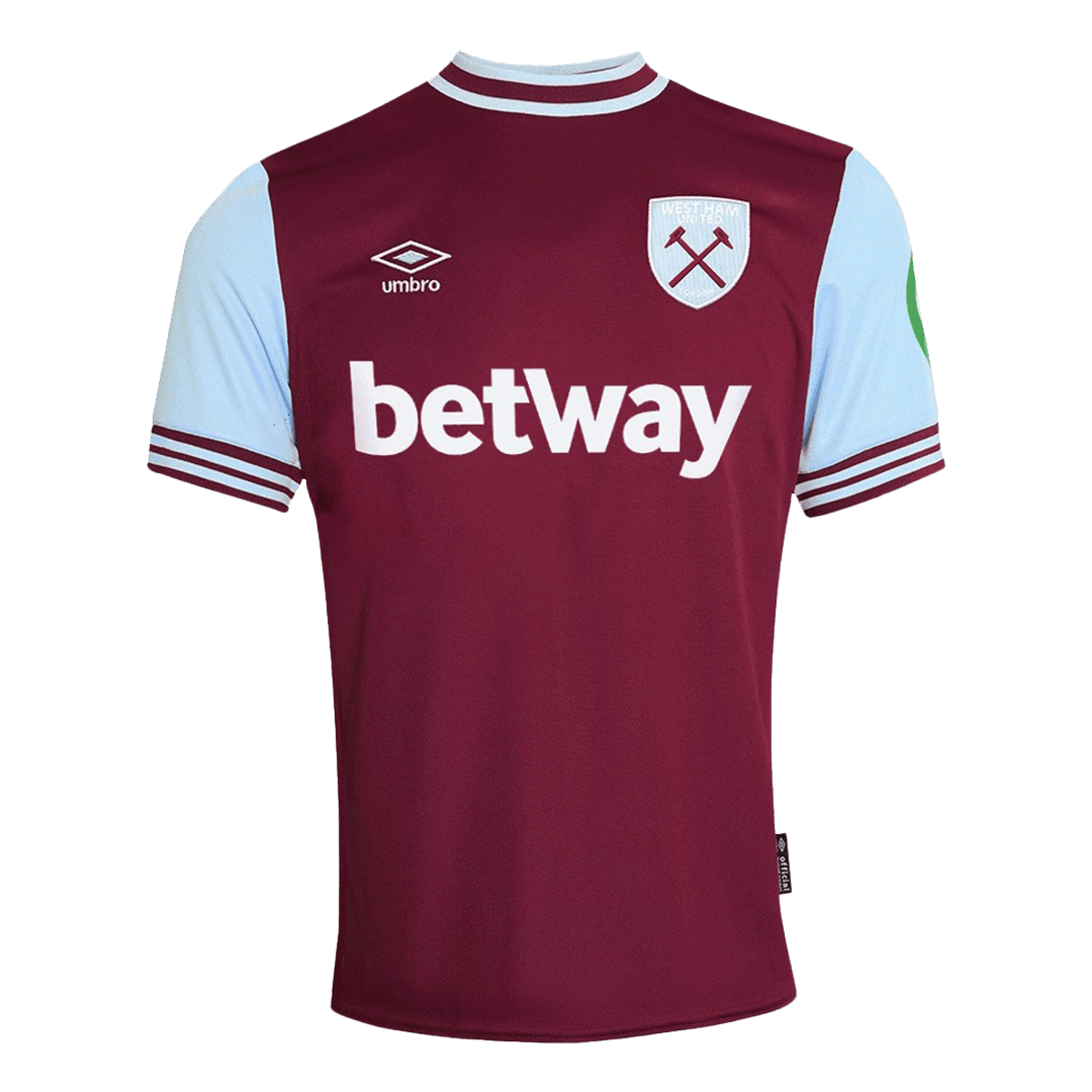 West Ham United football shirt 2024/25 Red