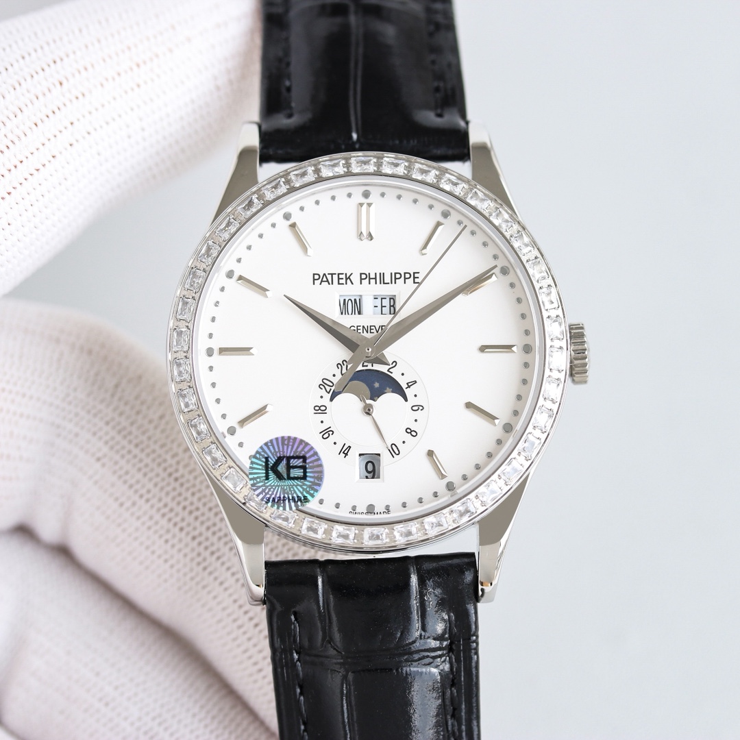 Patek Philippe Complex Function Timepiece Swarovski Baguette Diamond Edition