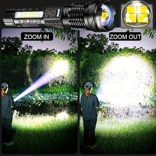 2025 New Upgraded A70 Tactical LED Flashlight💥💥（1500 Lumen Rechargeable Multi-Function Flashlight）