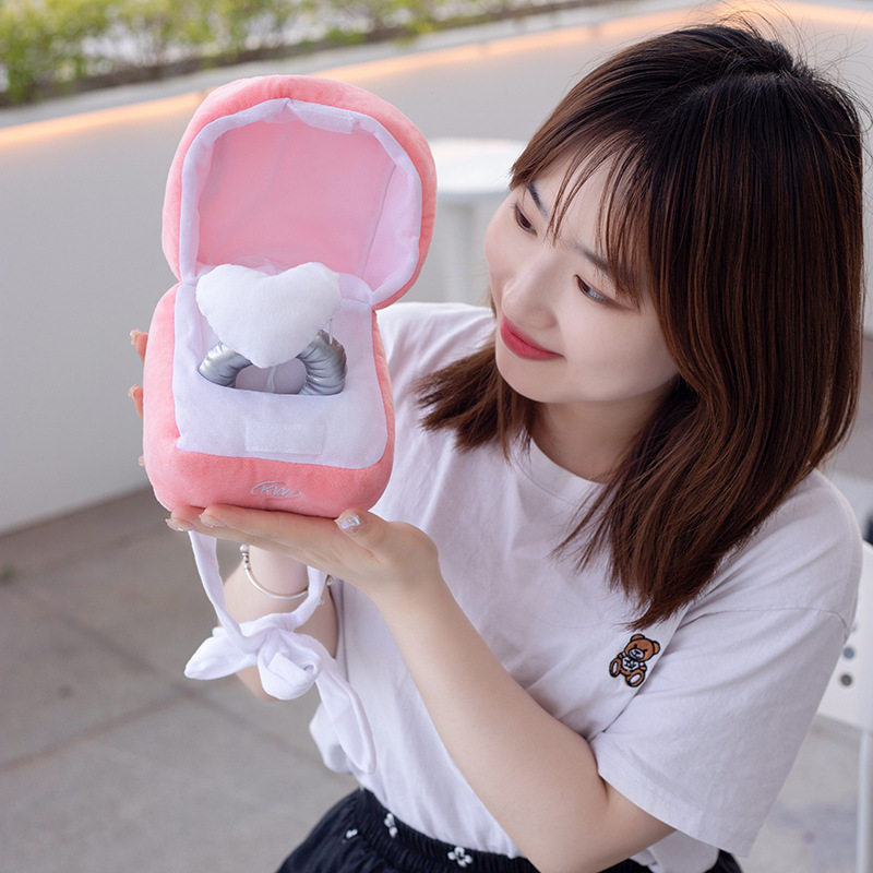 💍❤️Creative plush ring box