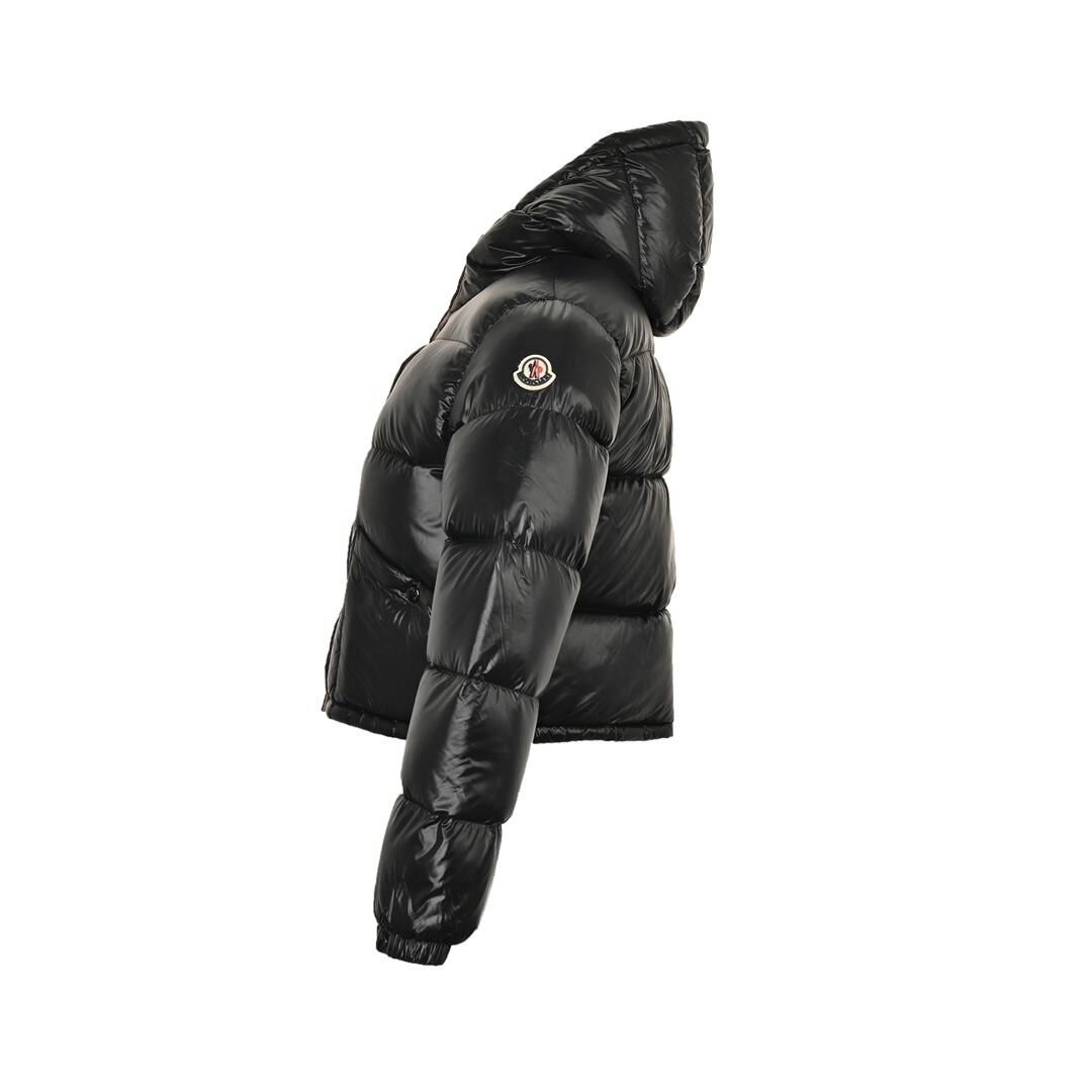 Moncler BARDANETTE women's pink hooded short down jacket