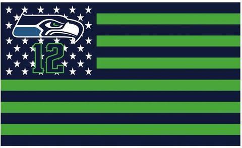 SEATTLE SEAHAWKS FLAG 3×5 FT