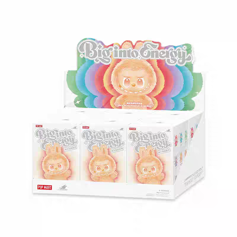 POP MART LABUBU 3.0 front high energy vinyl plush doll blind box