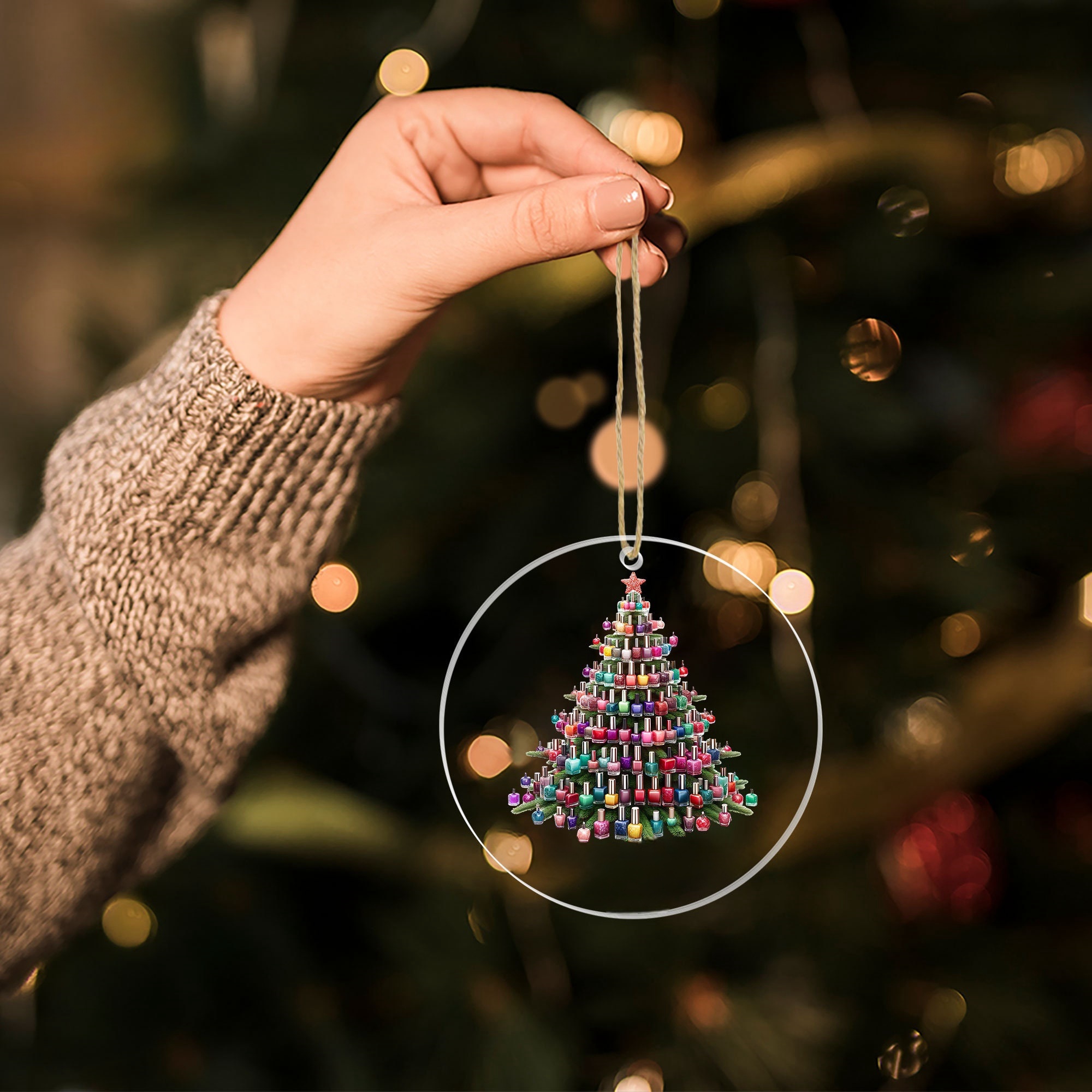 Nail Artist Ornament