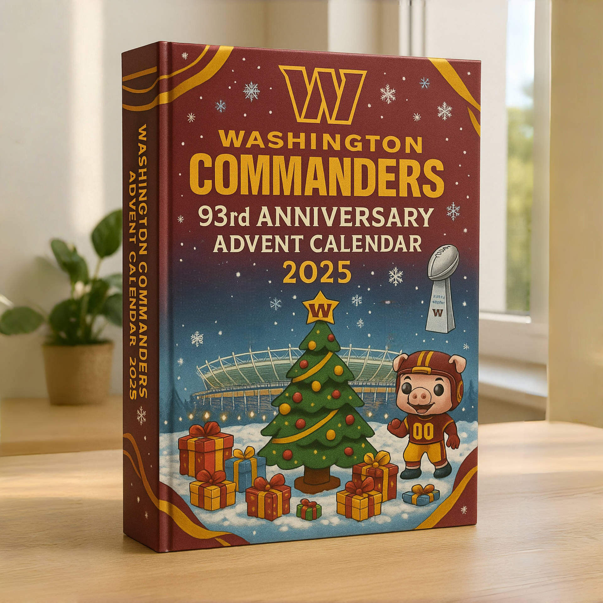 Washington Commanders 93rd Anniversary Advent Calendar 2025